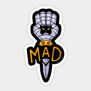 Gonzo gone MAD Sticker